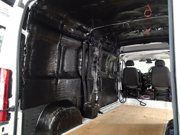 [PT-A-904] - Prisoner Transport Sound Deadening Insulation Option