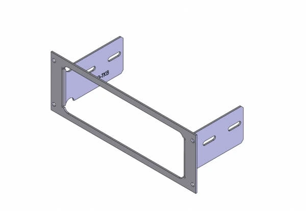 [C-EB30-TK8-1P] - OBSOLETE – 1-Piece Equipment Mounting Bracket, 3" Mounting Space, Fits Kenwood TK-630H, TK-730, TK-830