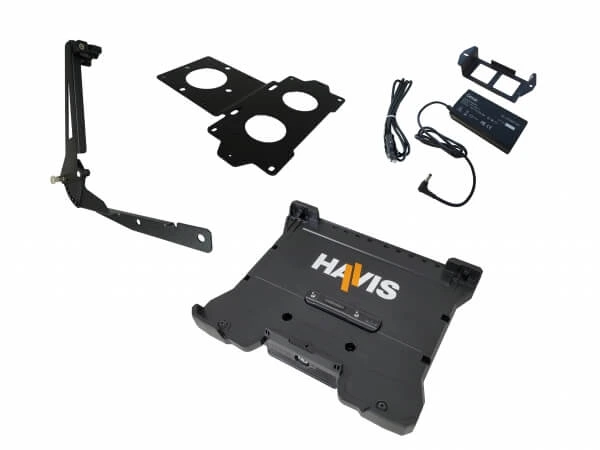 [PKG-DS-GTC-1202] - Package – Docking Station For Getac B360 and B360 Pro Laptops With External Power Supply, Power Supply Mount