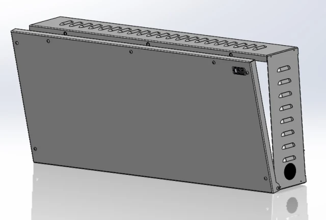 [AC-TP-E-TRAY] - Rear Electronics Lidded Storage Box