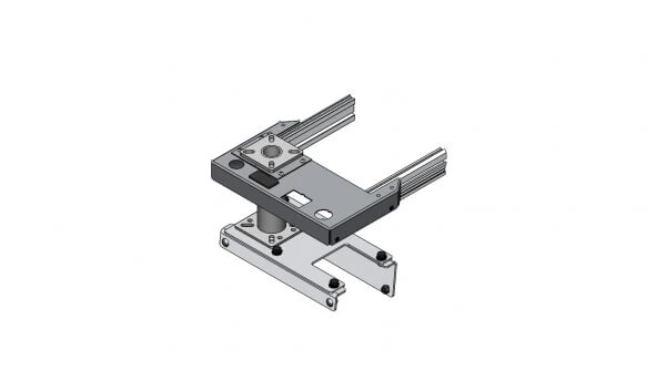 [C-HDM-222] - Internal Pole Mount for 2020-2024 Ford Interceptor Utility Flat Console
