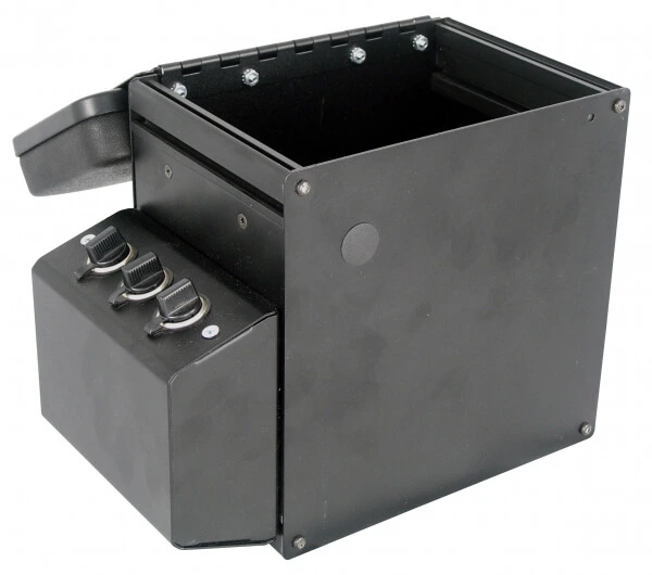 [C-CB-1] - OBSOLETE – Combination Box, External Mount, 3 Lighter Plug Outlets, Flip-Up Armrest
