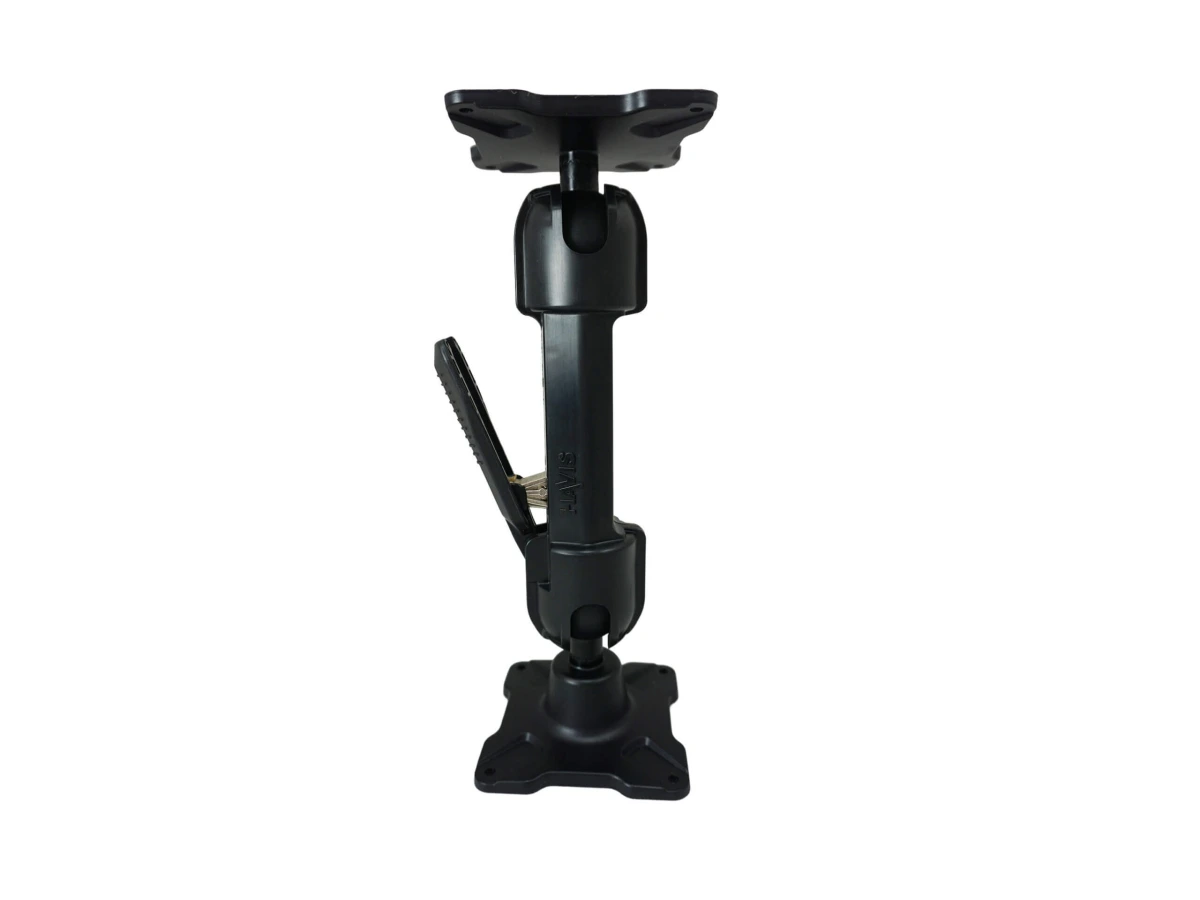 [DBM-1150-CL-0304] Dual Ball Mount with 1.50" Clamp-Style Long Housing, One Standard VESA 75 Plate & One Long VESA 75 Plate