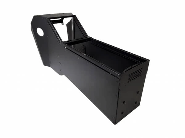 [C-VS-0819-TSLA] - Vehicle-Specific 27" Angled Console for 2017-2024 Tesla Model 3