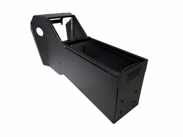 [C-VS-0819-TSLA] - Vehicle-Specific 27" Angled Console for 2017-2024 Tesla Model 3