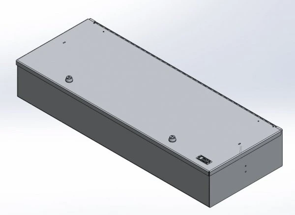 [CP-AR-37146-TL] - Storage Vault, 37" W x 14" L x 6" H Single drawer with Medeco Cam Lock on Top Lid and Foam Pad