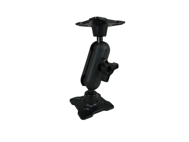 [DBM-1150-KS-0404] Dual Ball Mount with 1.50" Knob-Style Standard Housing, Two Long Stem VESA 75 Plates