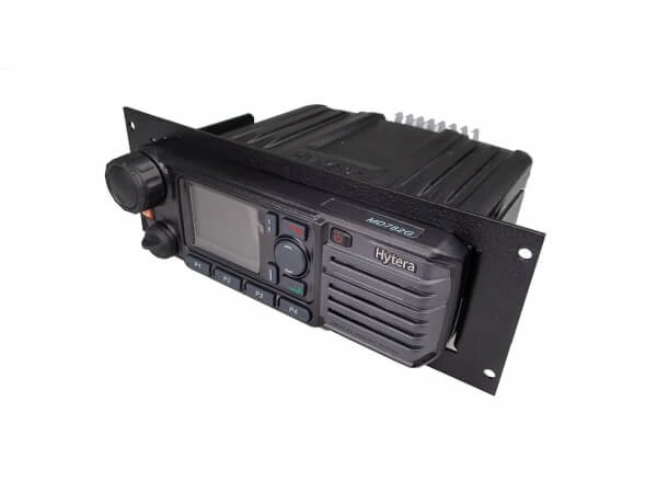 [C-EB30-HMD-1P] - OBSOLETE – 1-Piece Equipment Mounting Bracket, 3" Mounting Space, Fits Hytera MD782G Remote Head Radio