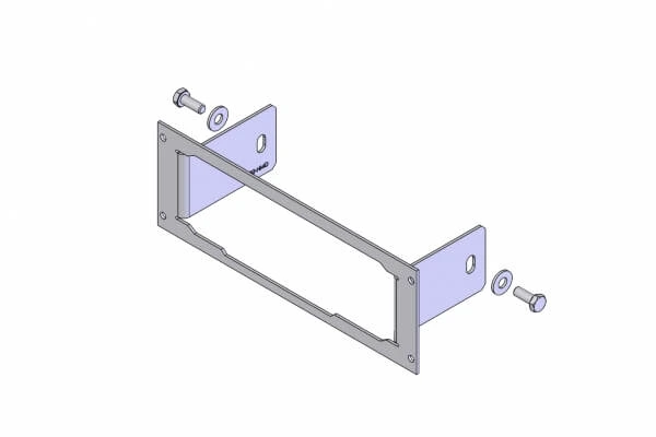 [C-EB30-HMD-1P] - OBSOLETE – 1-Piece Equipment Mounting Bracket, 3" Mounting Space, Fits Hytera MD782G Remote Head Radio
