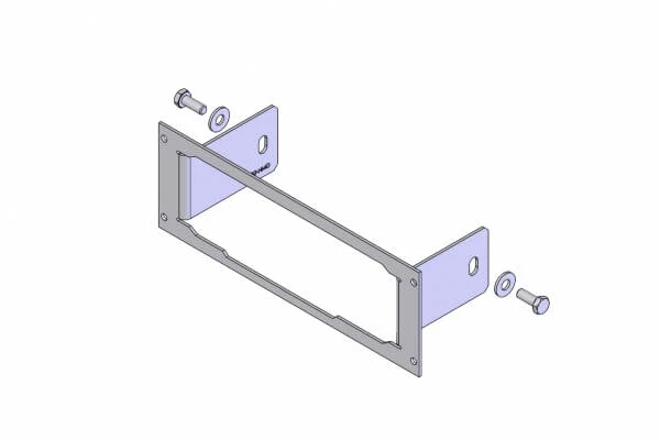 [C-EB30-HMD-1P] - OBSOLETE – 1-Piece Equipment Mounting Bracket, 3" Mounting Space, Fits Hytera MD782G Remote Head Radio