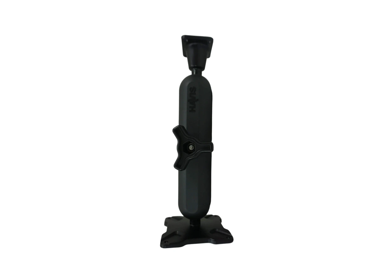 [DBM-1150-KL-0203] Dual Ball Mount with 1.50" Knob-Style Long Housing, One Long AMPS Plate & One Standard VESA 75 Plate