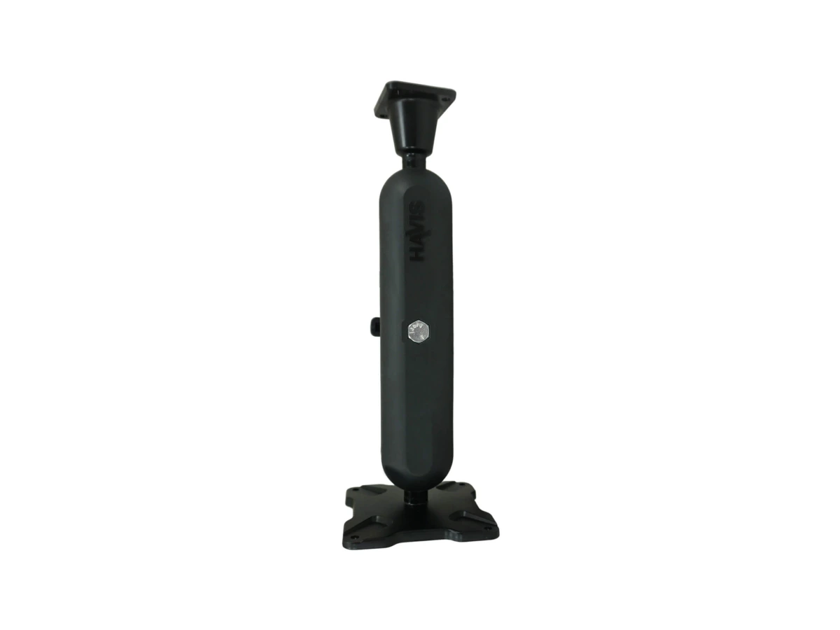 [DBM-1150-KL-0203] Dual Ball Mount with 1.50" Knob-Style Long Housing, One Long AMPS Plate & One Standard VESA 75 Plate