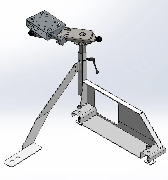 Chevy Tahoe / Suburban Passenger Seat Computer Mount with Rotati