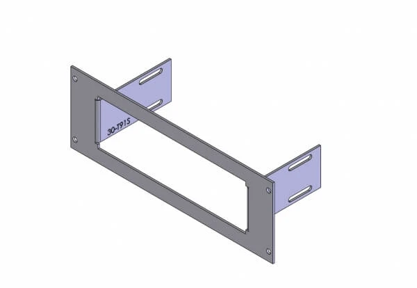 [C-EB30-T91S-1P] - 1-Piece Equipment Mounting Bracket, 3" Mounting Space, Fits Tait Radio TM9155