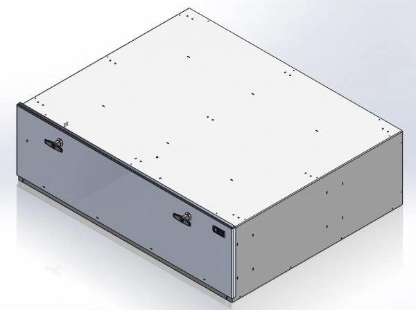 [CP-GB403212-TL] - Storage Vault, 40" W x 32" L x 12" H with two draw-tight locking handles
