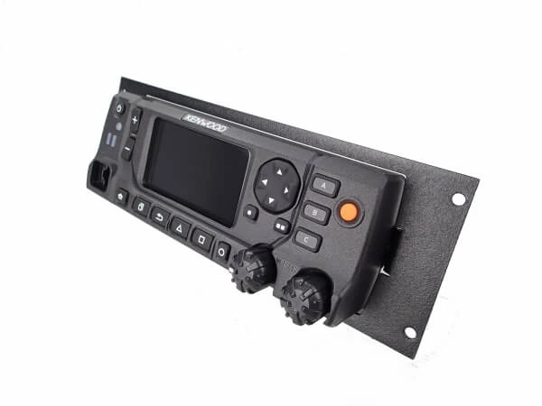 [C-EB30-KCH-1P] - 1-Piece Equipment Mounting Bracket, 3" Mounting Space, Fits Kenwood KCH-20R remote radio