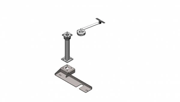 [PKG-PSM-1017] - OBSOLETE – Standard Pedestal Mount Package for 2010-2021 Nissan NV200