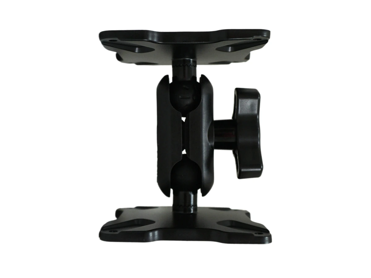 [DBM-1100-KS-0303] Dual Ball Mount with 1.00" Knob-Style Standard Housing & Two Standard VESA 75 Plates