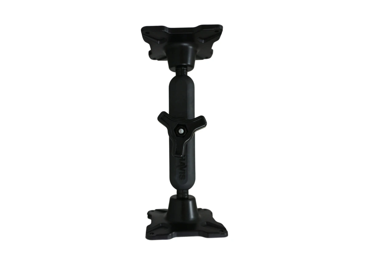 [DBM-1100-KL-0404] Dual Ball Mount with 1.00" Knob-Style Long Housing & Two Long Stem VESA 75 Plates