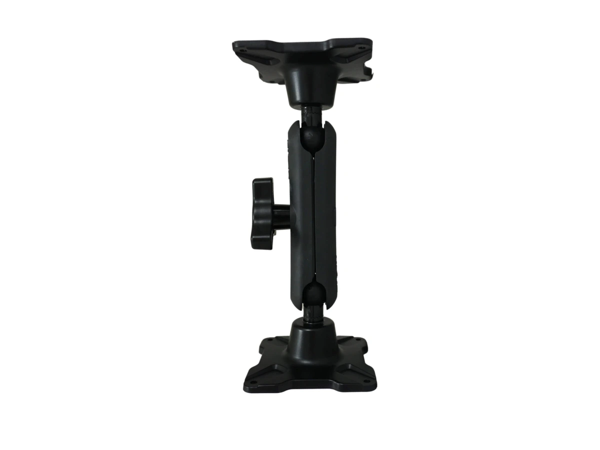 [DBM-1100-KL-0404] Dual Ball Mount with 1.00" Knob-Style Long Housing & Two Long Stem VESA 75 Plates