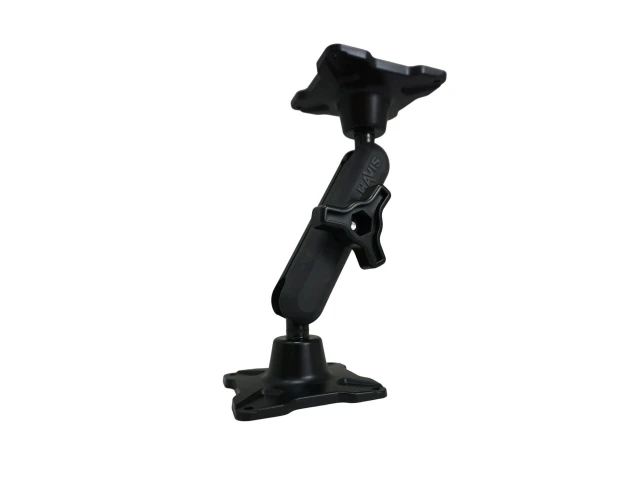 [DBM-1100-KL-0404] Dual Ball Mount with 1.00" Knob-Style Long Housing & Two Long Stem VESA 75 Plates