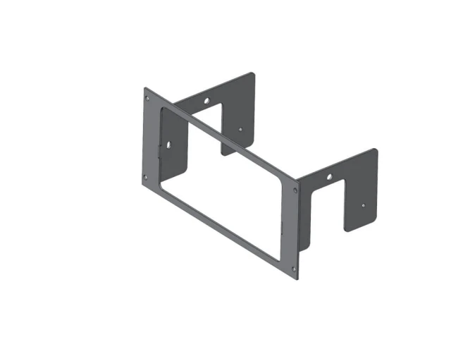 [C-EB40-WCS-1P] 1-Piece Equipment Mounting Bracket, 4" Mounting Space, Fits Whelen Core-S Control System