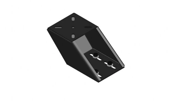 [C-HDM-410] - Heavy-Duty Offset Angle Bracket