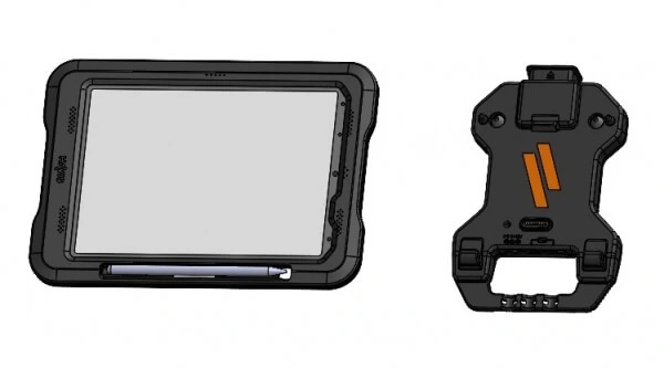 [PKG-TAB-APP15] - Docking Station (Charge and Data) and Tablet Case for iPad Air (4th & 5th Generations)