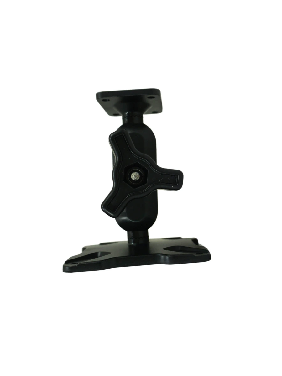 [DBM-1100-KS-0103] Dual Ball Mount with 1.00" Knob-Style Standard Housing, One Standard AMPS Plate & One Standard VESA 75 Plate