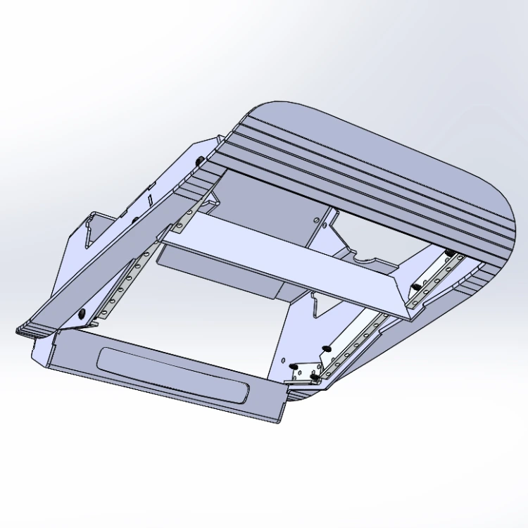 [CC-21TH-OH-7] - 2021+ Chevy Tahoe 7" Overhead Console