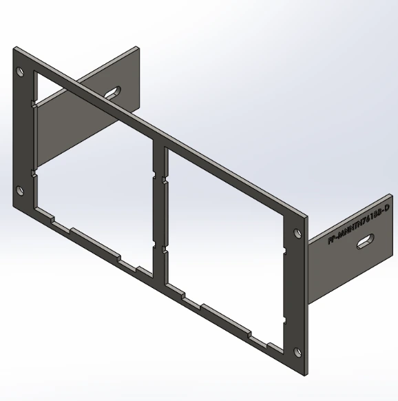 [FP-MNNTN7618B-D] - 4" Faceplate Motorola NTN7618B Dual Charger