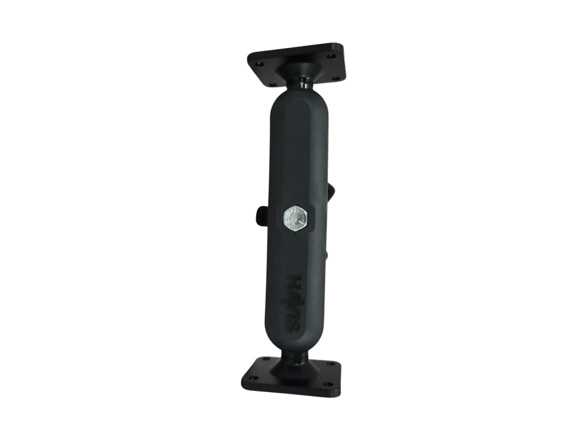 [DBM-1100-KL-0101] Dual Ball Mount with 1.00" Knob-Style Long Housing & Two Standard AMPS Plates