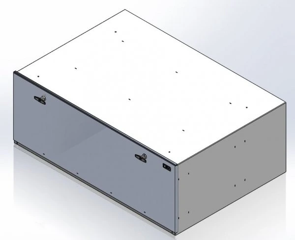 [CP-GB4818-TL] - Storage Vault, 48" W x 33" L x 18" H with two draw-tight locking handles