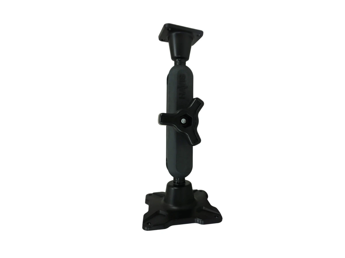 [DBM-1100-KL-0204] Dual Ball Mount with 1.00" Knob-Style Long Housing, One Long AMPS Plate & One Long VESA 75 Plate