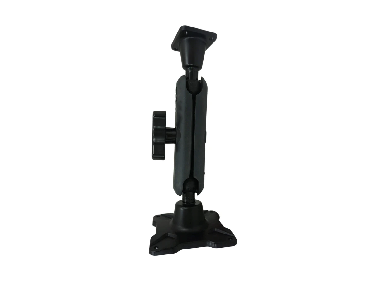 [DBM-1100-KL-0204] Dual Ball Mount with 1.00" Knob-Style Long Housing, One Long AMPS Plate & One Long VESA 75 Plate