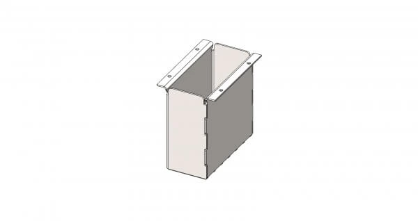 [C-APW-0548] - 5" Accessory Pocket, 4.8" Deep for 3.3"W Section of Wide Consoles