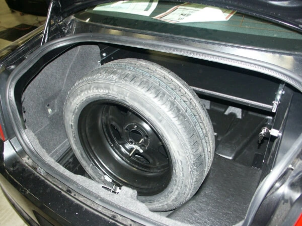 [C-STB-CHGR] - OBSOLETE – Spare Tire Bracket For 2006-2022 Dodge Charger