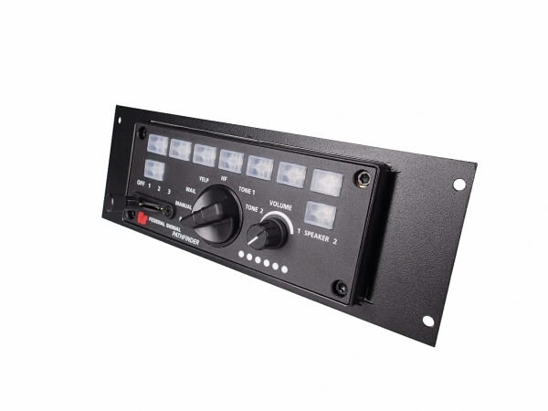 [C-EB30-FSR-1P] - 1-Piece Equipment Mounting Bracket, 3" Mounting Space, Fits Federal Signal Pathfinder PF200R Switch Panel Remo