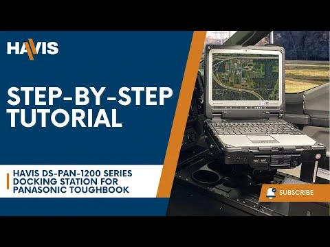 [DS-PAN-1112] - Docking Station For Panasonic TOUGHBOOK 33 2-In-1 Laptop With Advanced Port Replication & LIND Power Supply