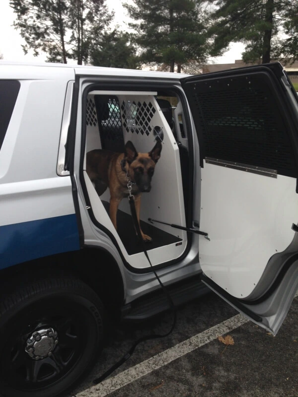 [K9-C23-1] - OBSOLETE – Standard K9 Transport System For 2015-2020 Chevrolet Tahoe – White