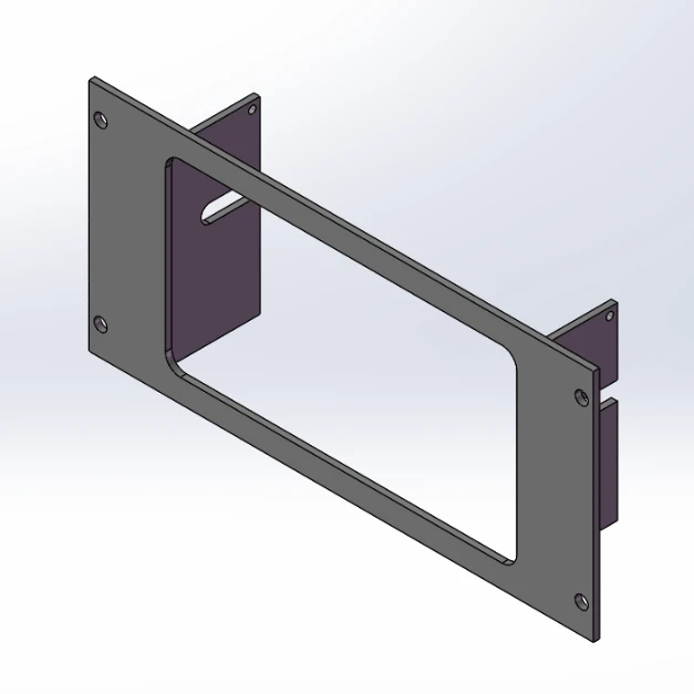 [FP-WS295HFS9] - 4" Faceplate Whelen 295SLS and 295HFS Hands-Free Siren