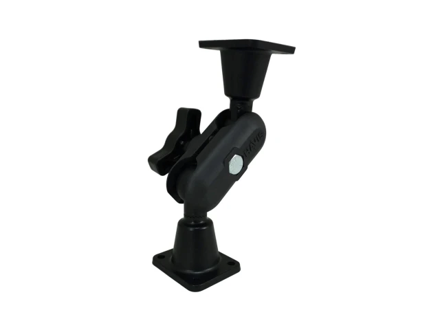 [DBM-1100-KS-0202] Dual Ball Mount with 1.00" Knob-Style Standard Housing & Two Long AMPS Plates