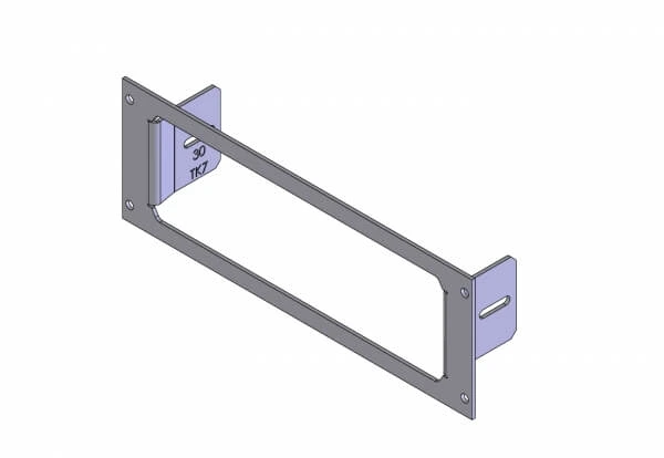 [C-EB30-TK7-1P] - 1-Piece Equipment Mounting Bracket, 3" Mounting Space, Fits Kenwood TK-5710, TK-5810, TK-690, TK-790, TK-890