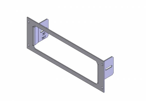 [C-EB30-TK7-1P] - 1-Piece Equipment Mounting Bracket, 3" Mounting Space, Fits Kenwood TK-5710, TK-5810, TK-690, TK-790, TK-890