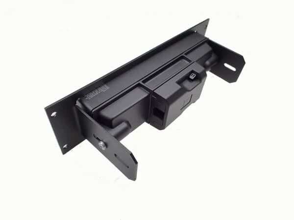 [C-EB25-KNX-1P] - 1-Piece Equipment Mounting Bracket, 2.5" Mounting Space, Fits Kenwood Radio