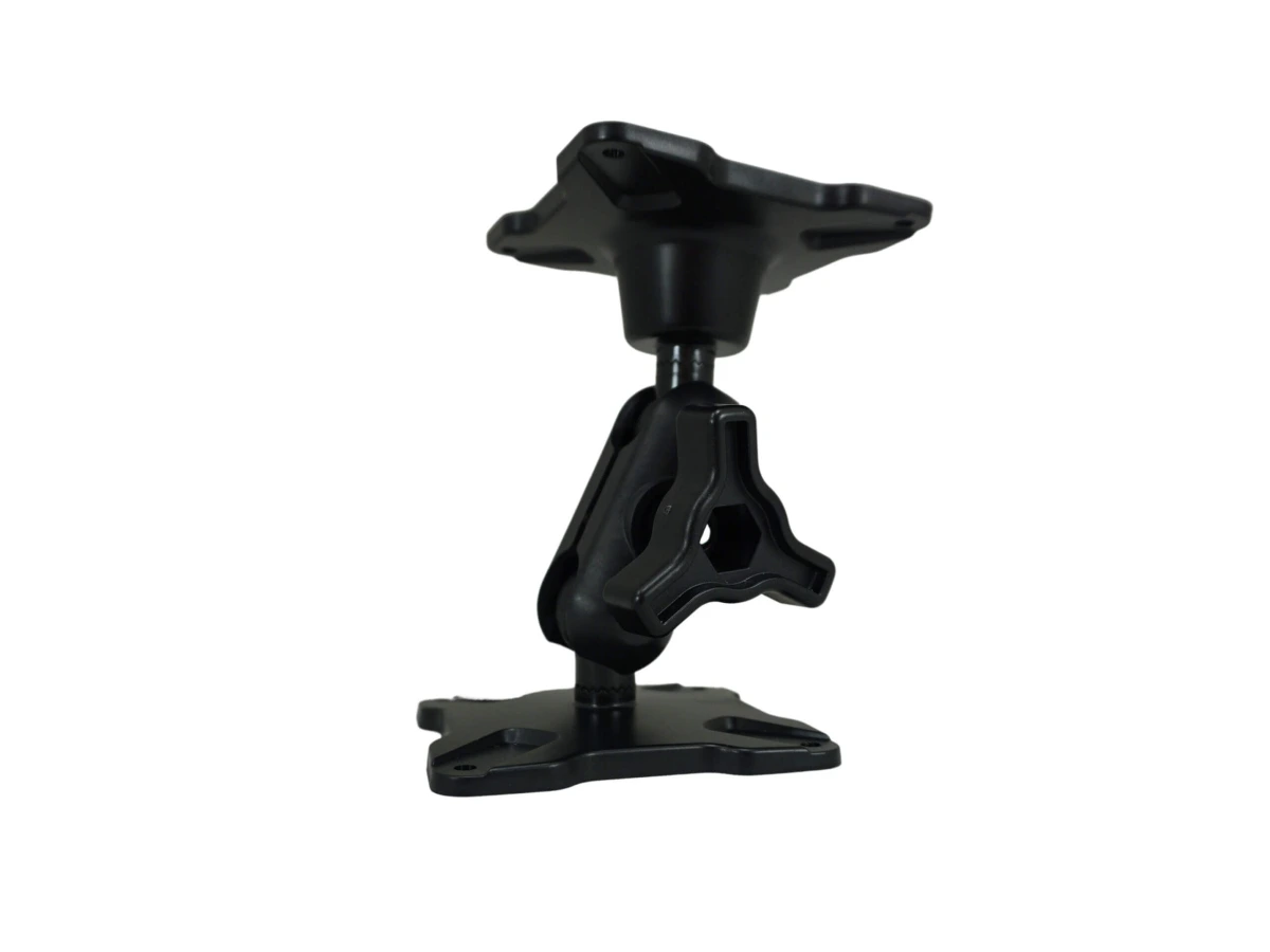 [DBM-1100-KS-0304] Dual Ball Mount with 1.00" Knob-Style Standard Housing, One Standard VESA 75 Plate & One Long VESA 75 Plate
