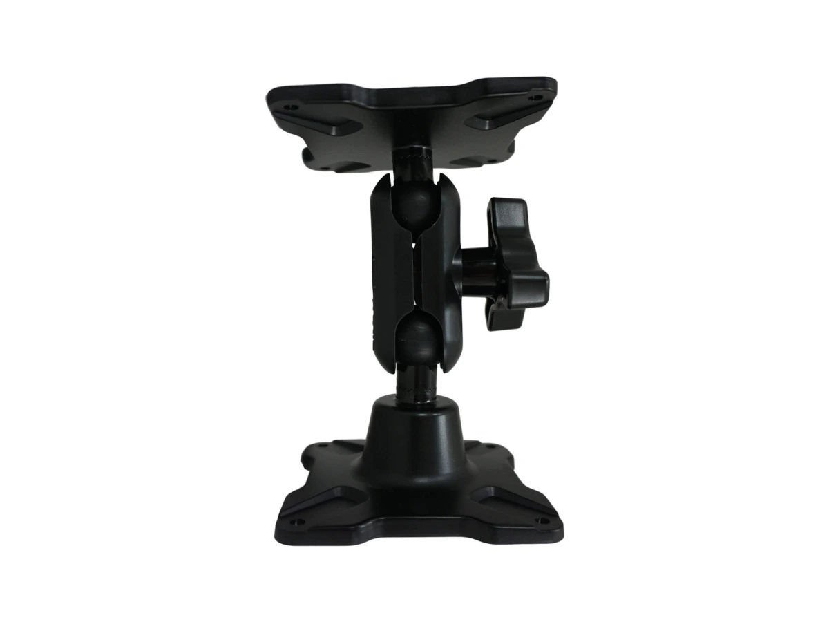 [DBM-1100-KS-0304] Dual Ball Mount with 1.00" Knob-Style Standard Housing, One Standard VESA 75 Plate & One Long VESA 75 Plate