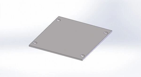 [C-FPW-35] - 3-1/2" Filler Plate for Wide VSW Consoles