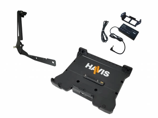 [PKG-DS-GTC-1207-3] - Package – Cradle For Getac B360 and B360 Pro Laptops With Pass-Thru Antenna Connections, External Power Su