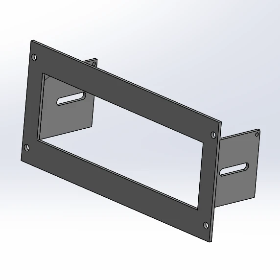 [FP-MAPX6500-02] - 4" Faceplate Motorola APX 6500 02 Remote head